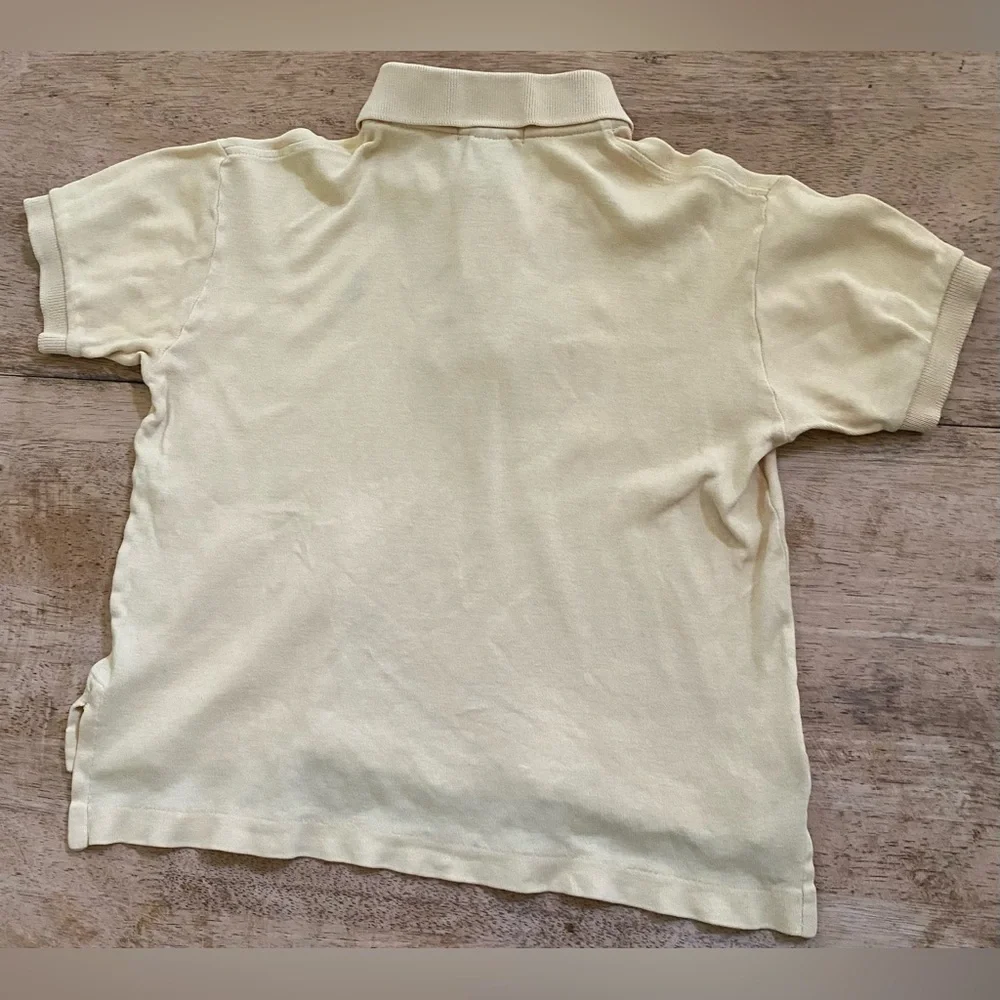 Ralph Lauren Yellow Polo with Blue Pony